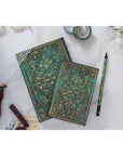 Libreta Ultra Tapa Dura - Emerald Flower