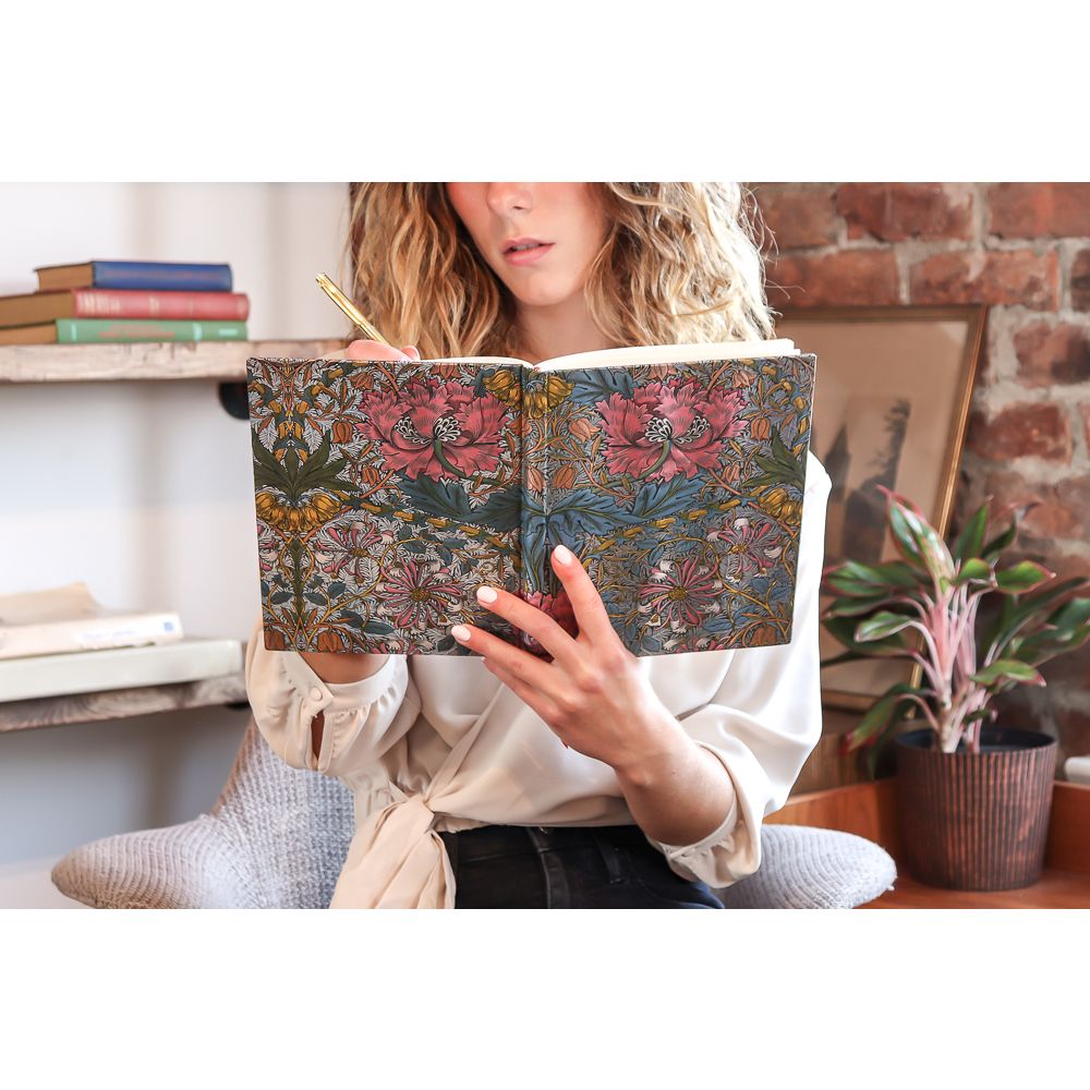 Libreta Ultra Tapa Dura - Morris Pink Honeysuckle
