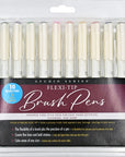 Set Lapices - 10 Flexi-Tip Brush Pen