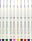 Set Lapices - 10 Flexi-Tip Brush Pen