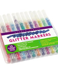 Set Lapices - 12 Marcadores Glitter