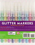 Set Lapices - 12 Marcadores Glitter