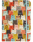 Libreta Chica - Gatos Colores (Cats)