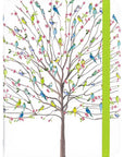 Libreta Mediana - Tree of Budgies (Arbol con Pericos)