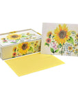 Set Tarjetas - Watercolor Sunflower