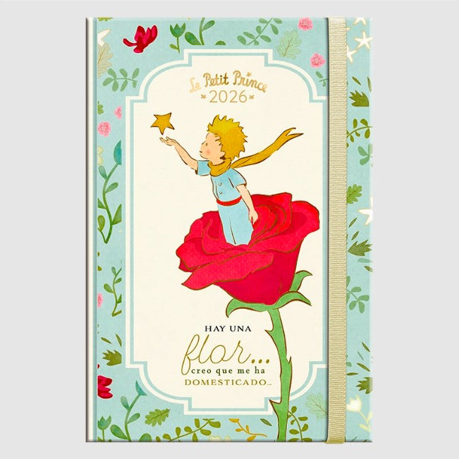 Agenda 2026 Principito - Semanal - A5 (Flor)