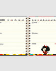 Agenda 2026 Mafalda - Semanal - Pocket Anillada