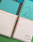 Agenda 2026 PU Anillada - Diaria - Azul