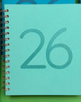 Agenda 2026 PU Anillada - Semanal - Turquesa