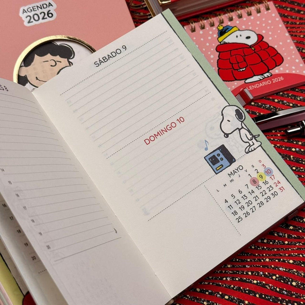 Agenda 2026 Snoopy - Diaria - Book