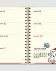 Agenda 2026 Snoopy - Semanal - Chequera Anillada