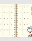 Agenda 2026 Snoopy - Semanal - Chequera Anillada