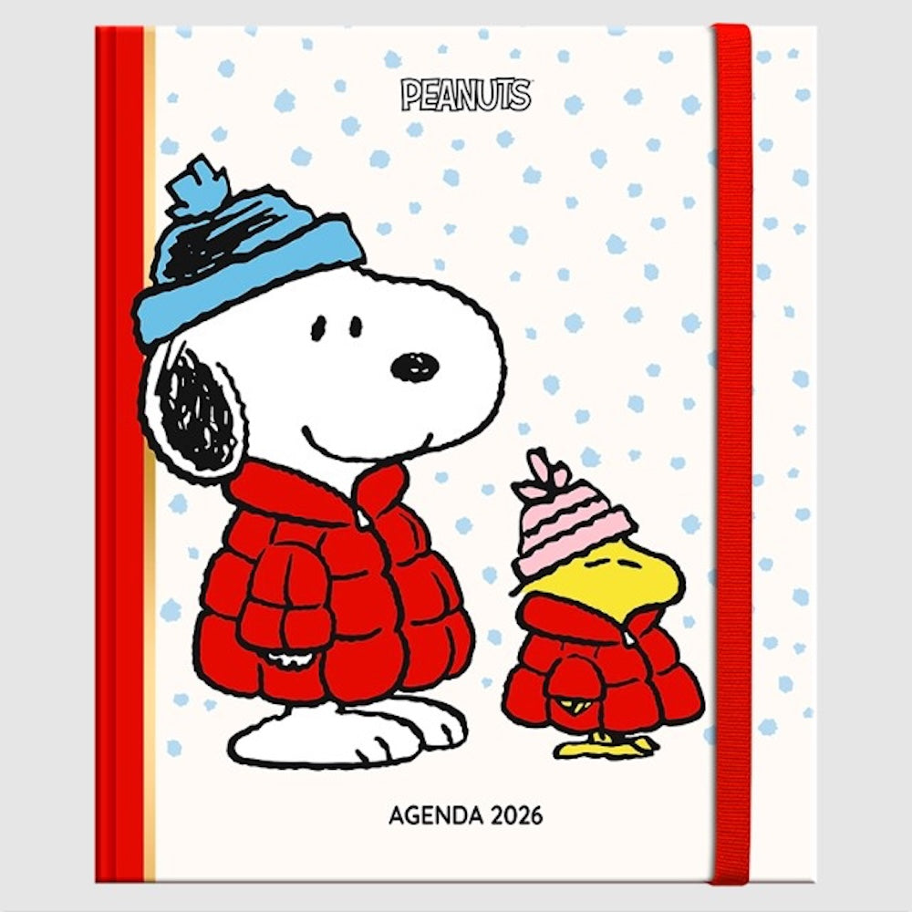 Agenda 2026 Snoopy - Semanal - Cuaderno Empastado
