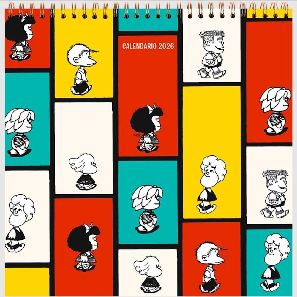 Calendario Pared 2026 - Mafalda