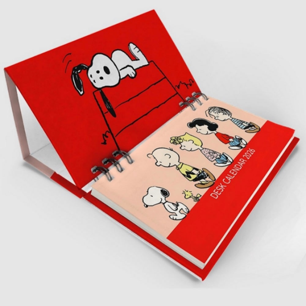 Calendario Escritorio 2026 (Grande) - Snoopy