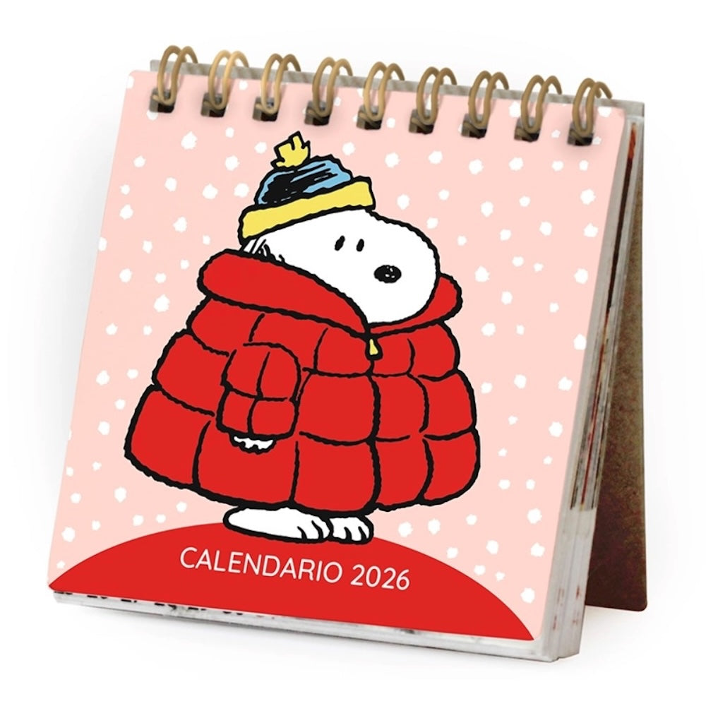 Calendario Escritorio 2026 (Mini) - Snoopy