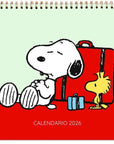Calendario Pared 2026 - Snoopy