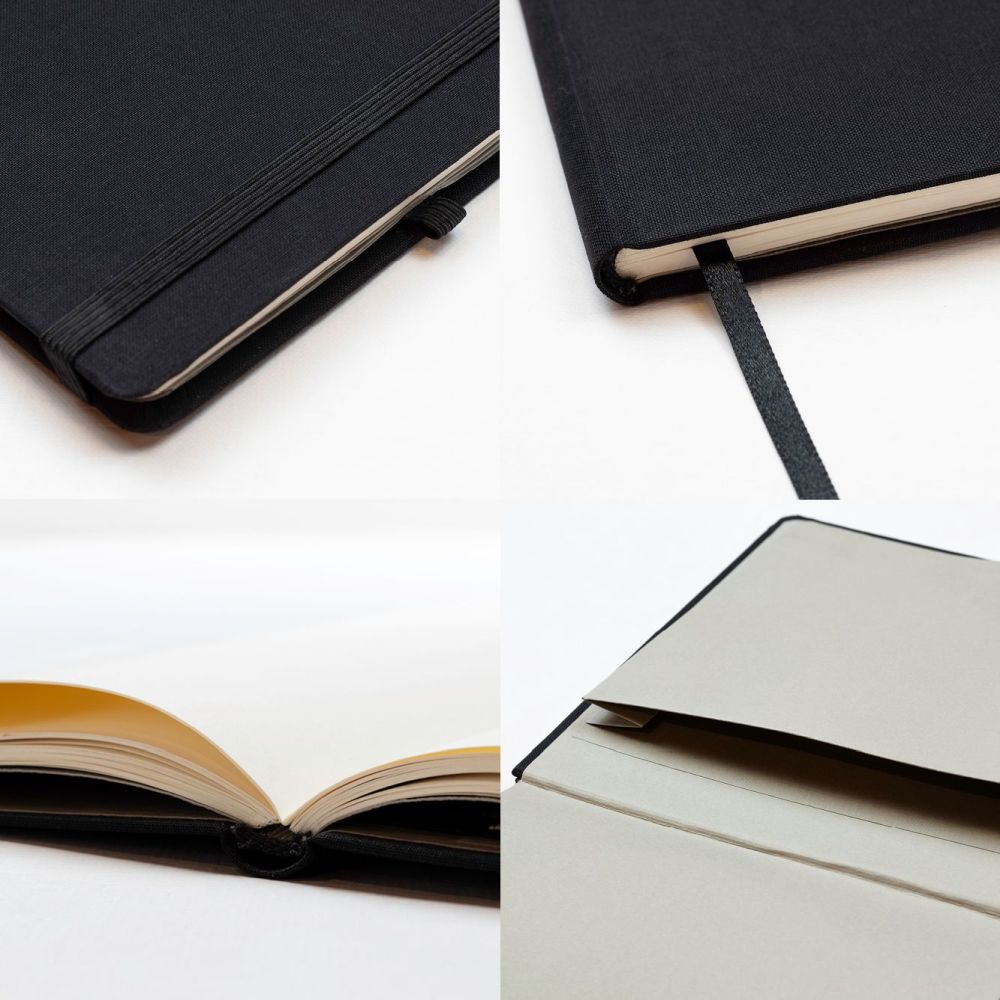 Libreta Vertical Tapa Dura - Composición