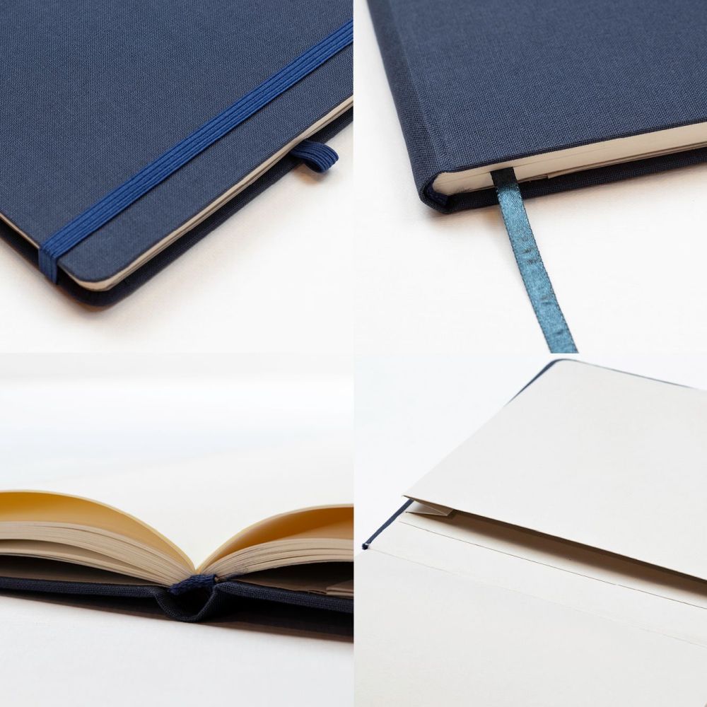 Libreta Vertical Tapa Dura - Composición