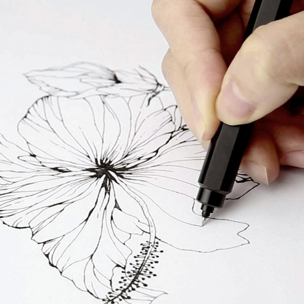 ARC GEL Pen - Negro Warp Black