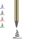 FLOW Rollerball - Brass Brushed