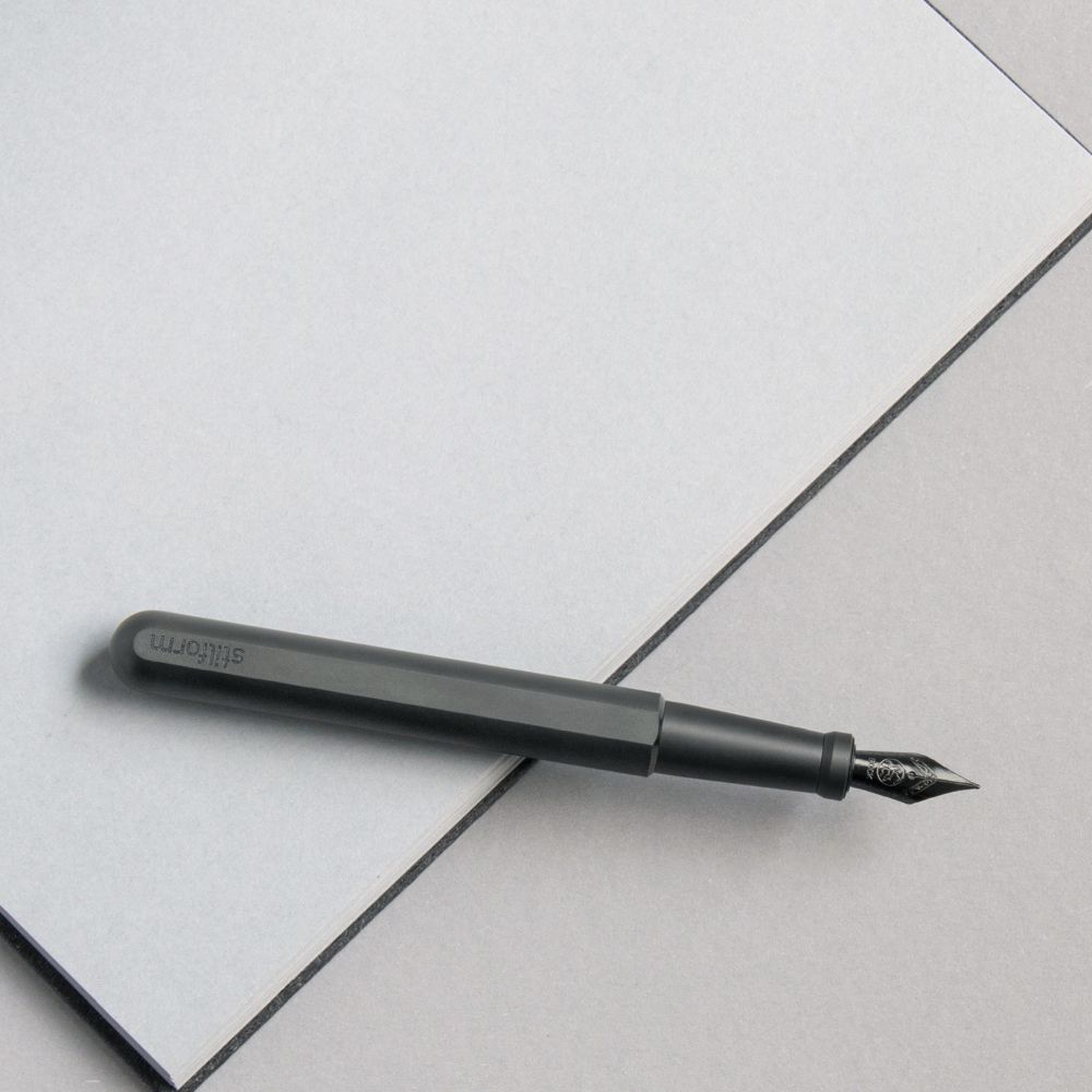 Pluma Fuente INK Fountain Pen (Cuerpo) - Titanio Negro (Black) DLC