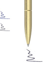 Bolígrafo PEN Ballpoint - Brass Brushed