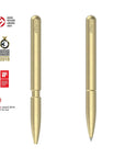 Bolígrafo PEN Ballpoint - Brass Brushed