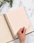 Libreta Anillada Grande Ondas Water´s Edge