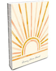 Libreta Copta Grande Sunny Skies Ahead