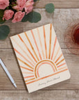 Libreta Copta Grande Sunny Skies Ahead