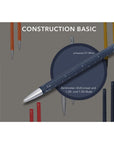 Bolígrafo Construction Basic - Azul