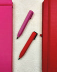 Portaminas 3.15mm Shorty - Rojo con Clip Negro